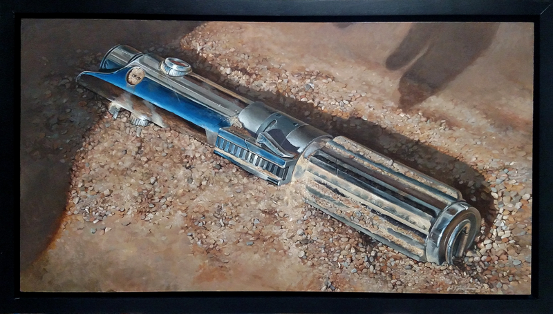 Illustration for article titled These Paintings and Sculptures in the Official Star Wars Art Show Are Insanely Gorgeous